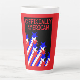 US Citizenship Granted Latte Mug