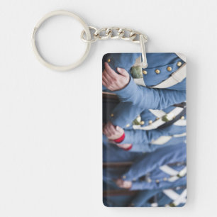 US Civil War-era Marines, military Key Ring