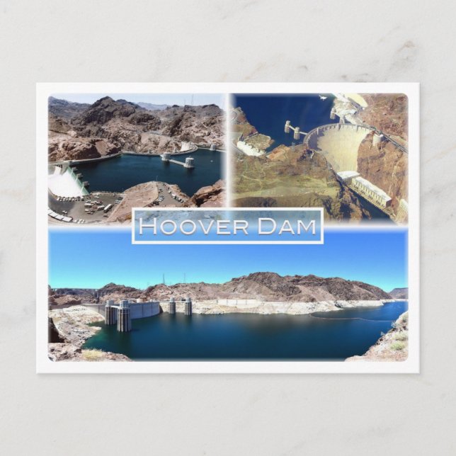 US Clark County  Nevada -  Mohave County Arizona - Postcard (Front)