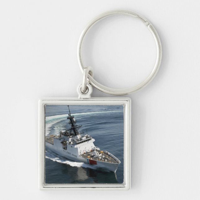 US Coast Guard Cutter Waesche 2 Key Ring (Front)