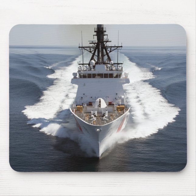 US Coast Guard Cutter Waesche Mouse Pad (Front)