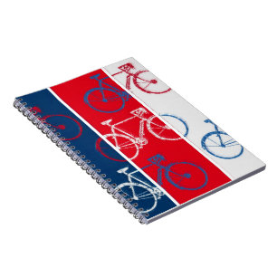 US Colours Bikes Notebook