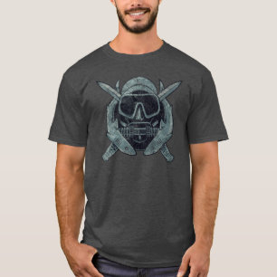 US Combat Diver Vintage Insignia T-Shirt