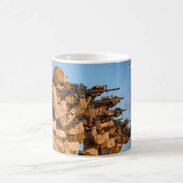 US COMBAT PERSONNEL COFFEE MUG (Center)
