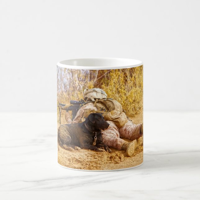 US COMBAT PERSONNEL COFFEE MUG (Center)