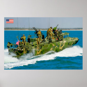 US COMBAT PERSONNEL POSTER