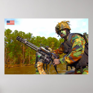US COMBAT PERSONNEL POSTER