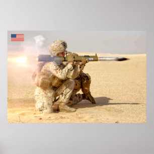 US COMBAT PERSONNEL POSTER