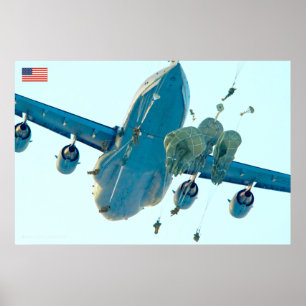 US COMBAT PERSONNEL POSTER