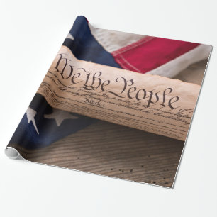 US Constitution Wrapping Paper