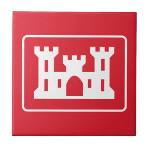 US Corps of Engineers DOD Military Ceramic Tile