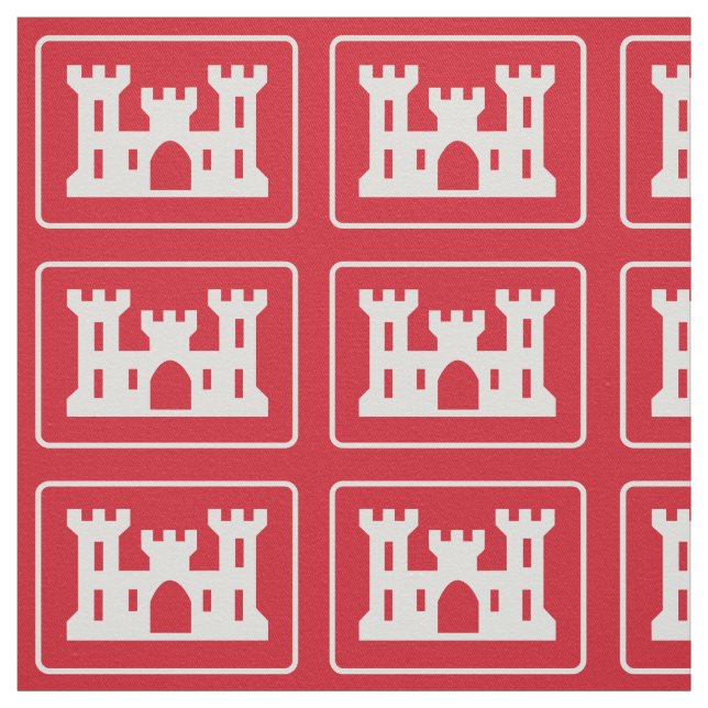 US Corps of Engineers DOD Military Fabric (Swatch)