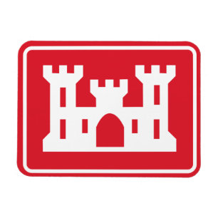 US Corps of Engineers DOD Military Magnet