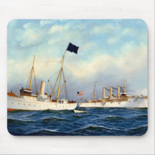 US Cruiser Brooklyn 1897 Mouse Pad