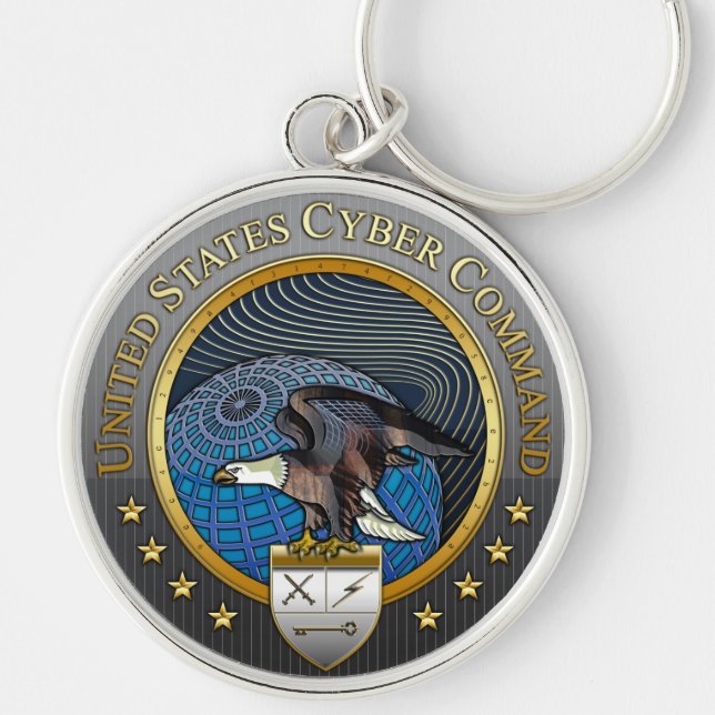 US Cyber Command Key Ring (Front)