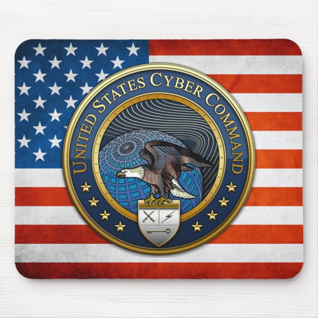 US Cyber Command Mouse Pad (Front)