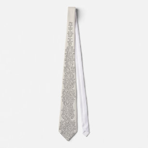 US Declaration of Independence Tie
