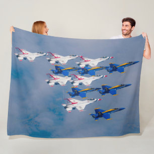 US DEMO TEAMS SALUTE! FLEECE BLANKET
