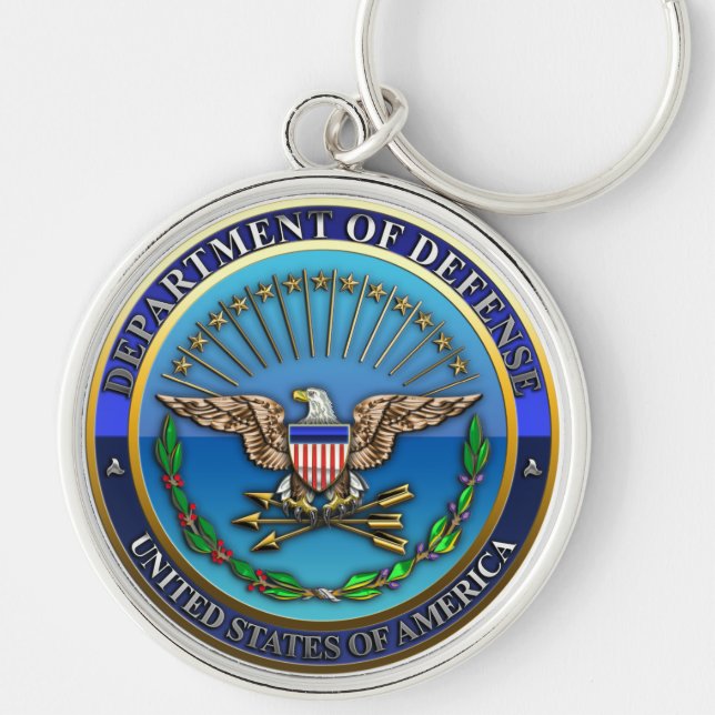 US Department of Defence (DoD) Key Ring (Front)