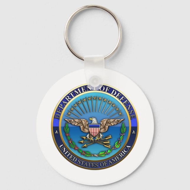 US Department of Defence (DoD) Key Ring (Front)