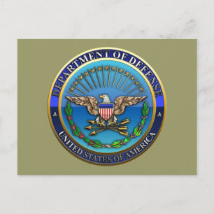 US Department of Defence (DoD) Postcard