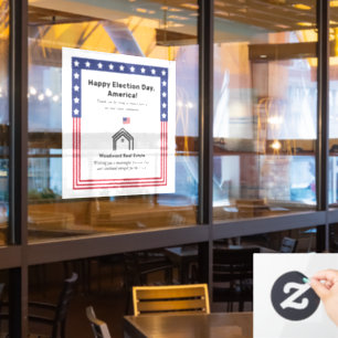 US Election Day   Real Estate Office Decoration 