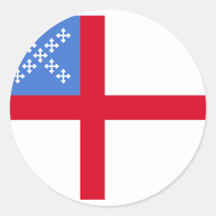Us Episcopal Church, religious Classic Round Sticker