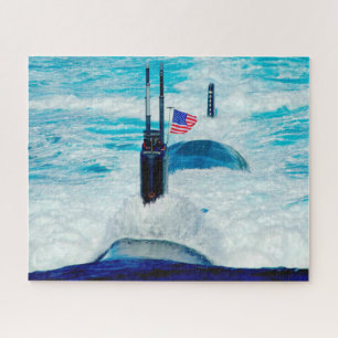 US FAST ATTACK SUBMARINE – SSN-770 (16x20 INCH) Jigsaw Puzzle