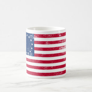 US Flag 1776 Coffee Mug