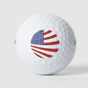 US flag (4 of july) Golf Balls