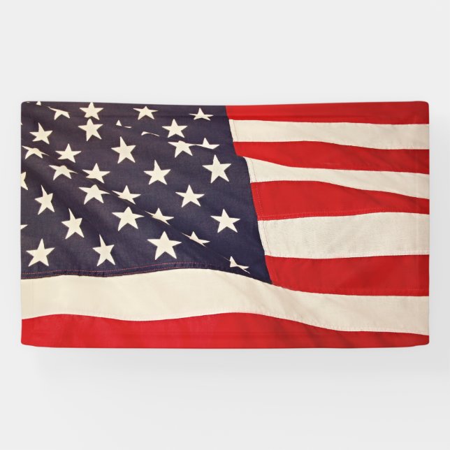 US Flag Banner (Horizontal)