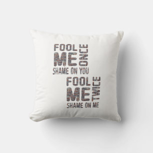 US Flag Black and White Vintage Retro Cushion