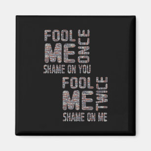 US Flag Black and White Vintage Retro Magnet