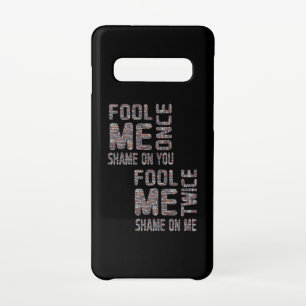 US Flag Black and White Vintage Retro Samsung Galaxy Case