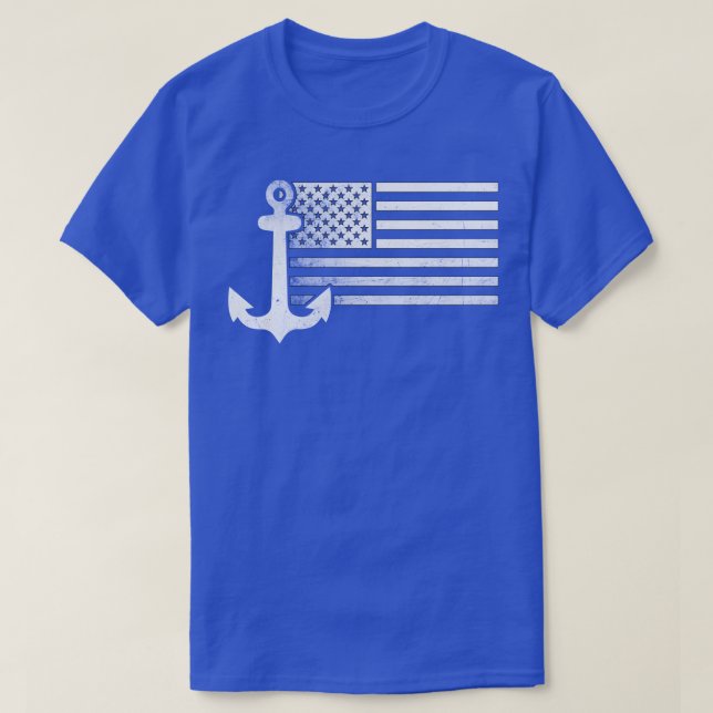 US Flag Captain Cool Shirt (Design Front)