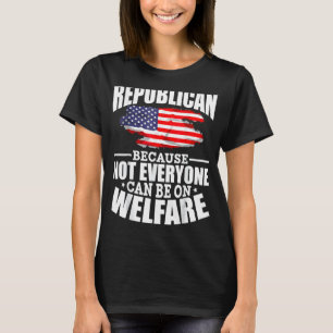 Us Flag Conservative Politics American Pride Repub T-Shirt