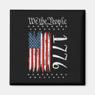 Us Flag Constitution Of The Usa Patriotic 4th Of J Magnet