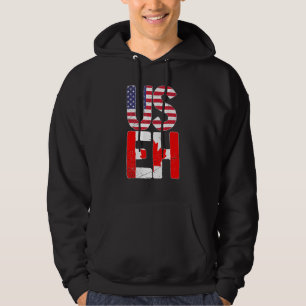 Us Flag Country Canadian Maple Leaf Useh Canada Hoodie