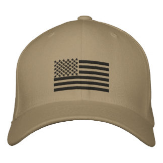 US Flag custom  name Hat