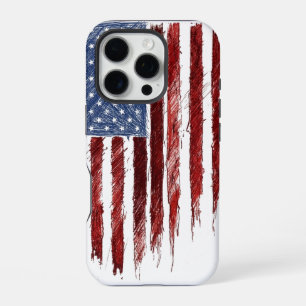 US Flag iPhone 16 Pro Case