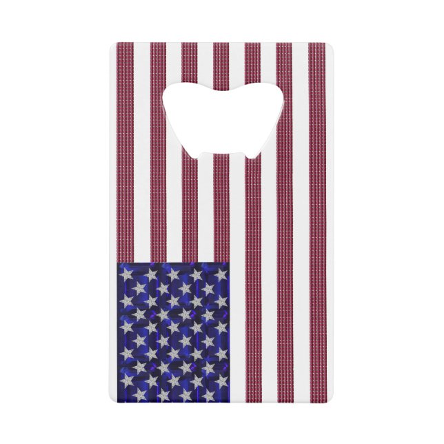 US Flag made with Gemstones (Front)