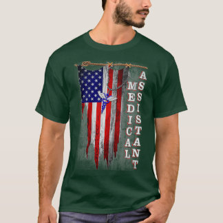 US Flag Medical Assistant T-Shirt
