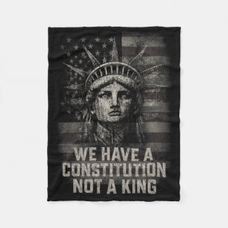 Us Flag Patriotic Graphic Mens Womens 4th Of July Fleece Blanket