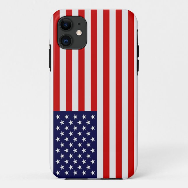 US Flag Patriotic iPhone 5 Case (Back)