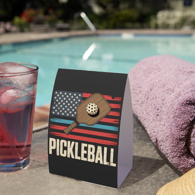 US Flag Pickleball (Insitu(On Table))