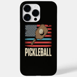 US Flag Pickleball Case-Mate iPhone 14 Pro Max Case