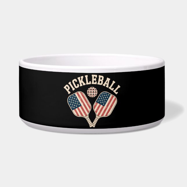 US Flag Pickleball Player (Front)