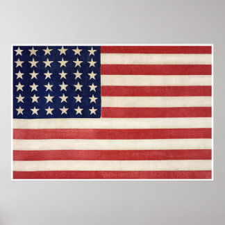 US Flag Poster