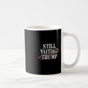 Us Flag Retro Trump Shirt - Voting Convicted Felon Coffee Mug