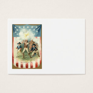 US Flag Spirit of 76 Soldier Drummer Boy